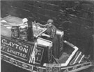 View: ch6248 Canal boat in Northgate lock 	