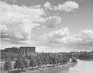 View: ch6278 View of Chester Castle over River Dee 	