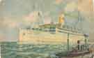 View: ch6483 Picture 'The Droitenholme' Personal Liner of the King of Sweden, used to transport ex P.O.W's after WWII 	