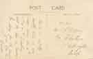 View: ch6484 Reverse of Postcard written in WWII 	