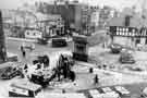 View: ch6770 Chester, Crossroads, Bridge St., Pepper St., Grosvenor St. 	