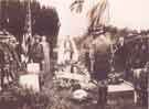 View: ch6803 Shotwick, Church Cemetery 	