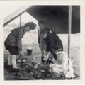View: ch6995 Weston-under-Redcastle, The Citadel, Guide camp 	