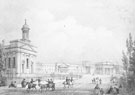 View: ch7122 Chester, St. Bridget's Church and Castle Esplanade 	