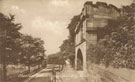 View: ch7155 Chester, City Walls, Goblin Tower 	
