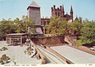 View: ch7158 Chester, Cathedral and Bell Tower 	