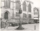 View: ch7299 Chester, St Peter's Church, and The Cross 	