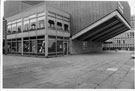 View: ch7337 Gateway Theatre from future Plaza, soon after opening. 	