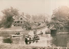 View: ch7442 Chester, River Dee at Eccleston 	