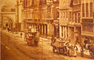View: ch7449 Chester, Eastgate Street 	