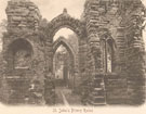 View: ch7575 Chester, St. John's Priory 	