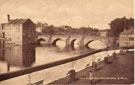 View: ch7779 Old Dee Bridge and Mill from Edgar's Field