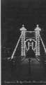 View: ch8150 Queen's Park Suspension Bridge, illuminated