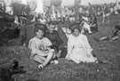 View: ch8614 Saltney Star Silver Jazz Band members at the fete
