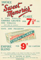 View: ch8678 Advert on tissue paper for pipe tobacco
