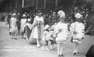 View: ch8825 Children in Procession for  May Queen Festival