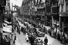 View: ch8959 Crowds line the route for the visit of Princess Elizabeth to Chester
