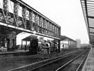 View: ch9811 Train at outskirts of Chester Station 	