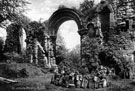 View: p0091 Ruins of St. John's Priory from West Sepia