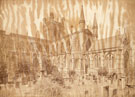 View: p0097 View from South East of Chester Cathedral showing graveyard Sepia