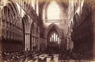 View: p0101 View of Choir from West in Chester Cathedral