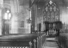 View: p0112 View of Nave looking towards the altar in St. Michael's Church
