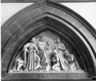 View: p0143 Carving of Henry VII granting the Great Charter, in Chester Town Hall 2 Copies
