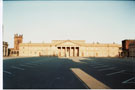 View: p0160 Central block with portico viewed across the forecourt of Chester Castle 2 similar views
