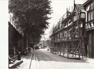 View: p0198 Scaffolding around Nine Houses for restoration work in Park Street
