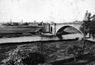 View: p0280 View of River Dee, from Curzon Park showing Grosvenor bridge, with City in the background