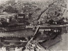 View: p0554 Aerial view of Lower Bridge Street Area, Castle, Old Dee Bridge and part of Handbridge