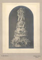 View: p0731 Lady Margaret Grosvenor's wedding cake baked by Bolland's. Wedding took place in 1894.
