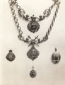 View: p0995 Sheriff's chain, Mayor's chain, Sheriff's evening jewel, Mayor's evening jewel and Mayoress' evening jewel, Civic Regalia