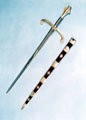 View: p1223 Civic Regalia, City sword and scabbard