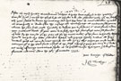 View: p1333 Copy letter from Sir John Savage concerning the Mystery Plays, 10 Nov 1575 document
