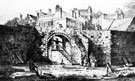 View: p1522 View of an old Roman Arch called the Shipgate in Chester'