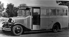 View: p1728 Chester Corporation bus, single decker 1930's