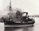 View: p1743 The `Radstock`, a 195 ton ship built by J.Crichton and co. Ltd., Saltney in 1925.