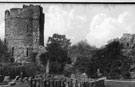 View: p1877 Chester, City Walls	