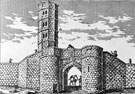 View: p2663 Illustration of old inner Bridge Gate