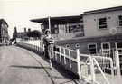 View: p3049 Black and White photograph of Margaret Hibbert at the opening of the new Outpatients Dpartment.