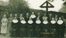 View: p5103 Reverend Mother with Nuns & Staff at the Ursuline Convent