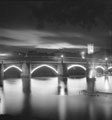 View: p5554 Coronation illuminations on Old Dee Bridge 1937	
