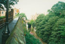 View: p6412 City walls along the canal at the Northgate, Chester